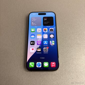 iPhone 15 Pro 128GB natural titan, jako nový, záruka - 6