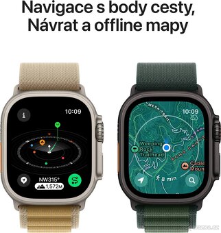 Apple Watch Ultra 2 49mm Černý titan, ZÁNOVNÍ - 6