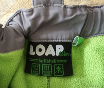 Dětské zateplené softshellové kalhoty LOAP-110/116 - 6