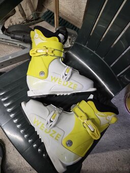 WEDZE Dětské lyžařské boty 500 Pumzi žluté - 6