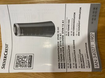 Ventilátor SilverCrest mini tower - 6