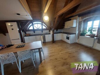 Pronájem mezonetového bytu 2+kk po kompletní rekonstrukci, T - 6