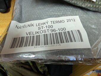 Prodám funčkní prádlo - Termo letní i zimní 2012 set - 6