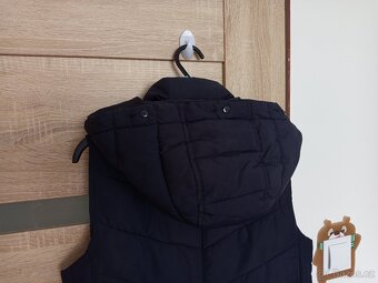 Dámská modrá vesta H&M - 6
