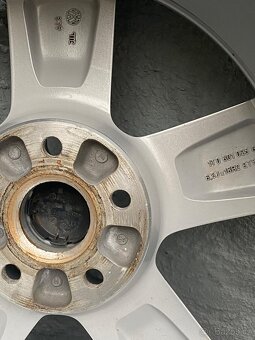 Alu rezerva vw,škoda original - 6