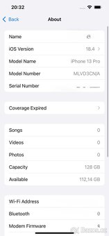 iPhone 13 Pro, 128 GB – Sierra Blue – velmi dobrý stav - 6