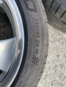 Alu kola Antera 235/45 R18, letní pneu Michelin - 6