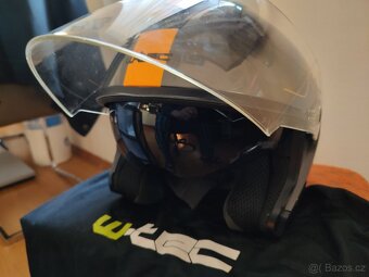 Přilba W-Tec V586 vel.M včetně náhradního zrcadlového hledí - 6