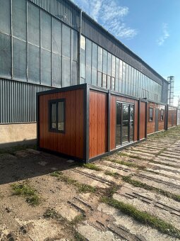 Obytný kontejner PMP-Y o rozměru 3 x 6 m s franc. dveřmi - 6