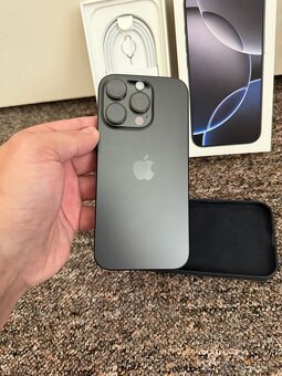 iPhone 16 Pro 256gb Black. Stav noveho, 18m zaruka, obal. - 6