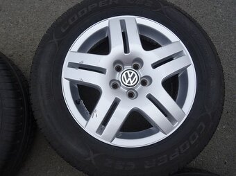 Alu disky origo VW, Škoda, 15", 5x100,ET 38, letní sada - 6