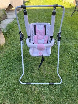 Houpacka pro miminko ruzova jako nova - 6
