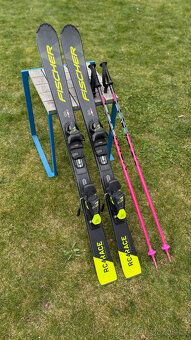 Dětské lyže FISCHER RC4 RACE JR SLR 140 cm - 6