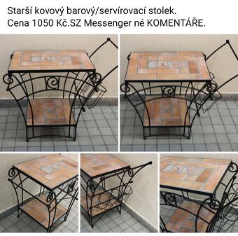 Vybavení, doplňky a starožitnosti. Ceny viz fota. - 6