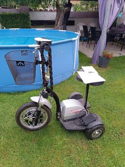Elektrická tříkolka Nitro Scooters Runner 500 Plus SL Li-lon - 6