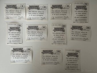 Panini samolepky EURO 92 a Turtles - 6