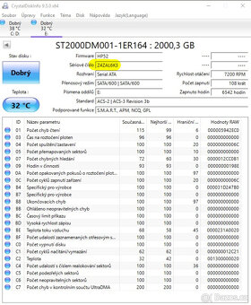 2 ks - Seagate 3.5" HDD - 2TB - ST2000DM001 - 6