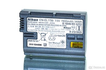 Nikon baterie EN-EL15b TOP STAV - 6