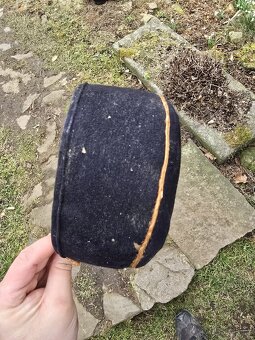 Krásná stará hasičská čepice - 6