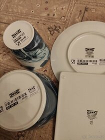 Modrobílý porcelán IKEA - nové - 6