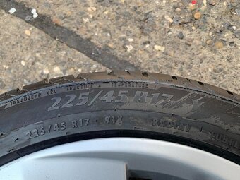 ALU kola SEAT DYNAMIC 2x 17" 7.5J ET51 + pneu 225/45/R17 - 6