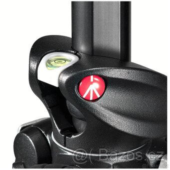 Manfrotto 055XPROB PRO TRIPOD BLACK + Manfrotto 229 Hlava 3D - 6