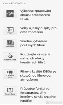 Canon EOS 1200D + objektiv 18-55mm + příslušenství - 6