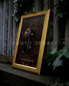 3D auto obraz Porsche carrera S - 6