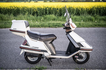 Honda Spacy 1986, najeto jen 11 tkm, první skútr s mrkačkou - 6