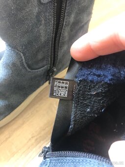 Detske kozene kotnikove boty Elefanten - 6