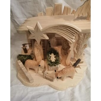 Dřevěný betlém 14D3 - 6