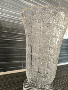 Křišťálová váza 25,5cm - 6