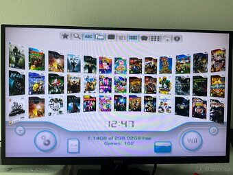 Nintendo Wii - 2 ovladače - HDD plný her (Rozprodej sbírky) - 6