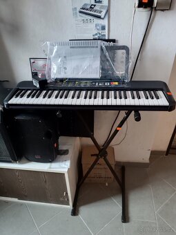 Keyboard Yamaha PSR F52 jako nový SLEVA s přísl. - 6