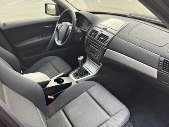 BMW X3 2.0D 4x4 10/2007 ALU, KLIMA, MANUÁL, ČR, NOVÁ STK - 6