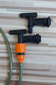 IBC-kohoutek PVC 3/4"+dávkovací kohoutek PVC ø15mm. - 6