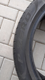 3ks letní pneu 245/40/19 Pirelli pzero 4,5-5mm - 6