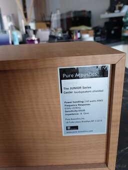 Reproduktury Pure Acoustics + receiver Sony - 6