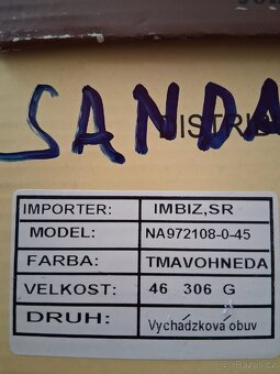 Pánské sandály vel 46 John Garfield - 6