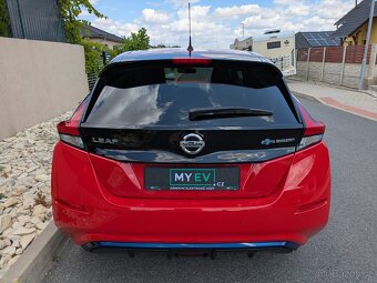 NISSAN LEAF E+ 62kWh, ZÁRUKA, LED, SOH 90%, DPH - 6