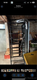 8x mining rig case na 8GPU + regál včetně rozvaděče kvalitní - 6