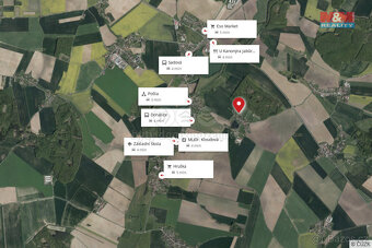 Prodej pozemku k bydlení, 696 m², Dohalice - 6