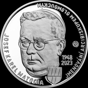 KOMPLETNÍ sada stříbrných mincí ČNB ročník 2023 - 6