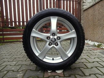 ZÁNOVNÍ ZIMNÍ ALU 17" 5x112 pneu 215/55R17 Superb, Passat - 6