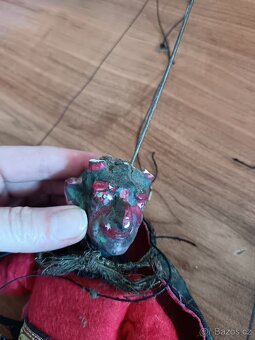 4 staré retro loutky,marionety - 6