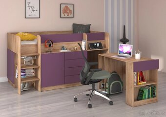 Vyvýšená postel ANSBERT - 6