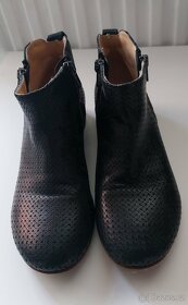 stylové kotníkové kožené italské boty Boemos 36 - 6