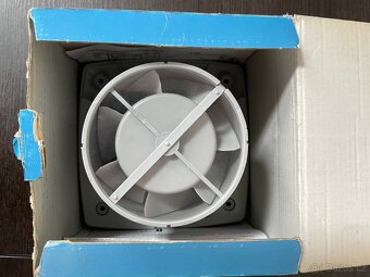 Koupelnový ventilátor nerezová ocel - 6