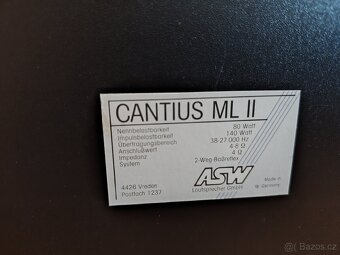 Reproduktory ASW CANTIUS ML II - 6