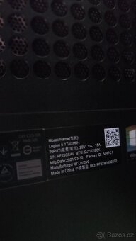 Notebook Lenovo Legion5 rtx 3060 - 6
